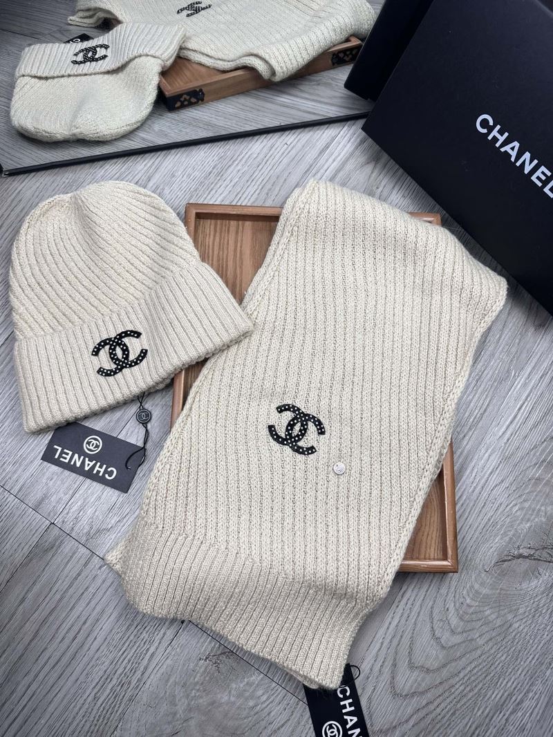 Chanel Caps Scarfs